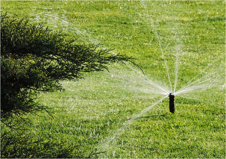 A nagy területek megfelelő locsolása