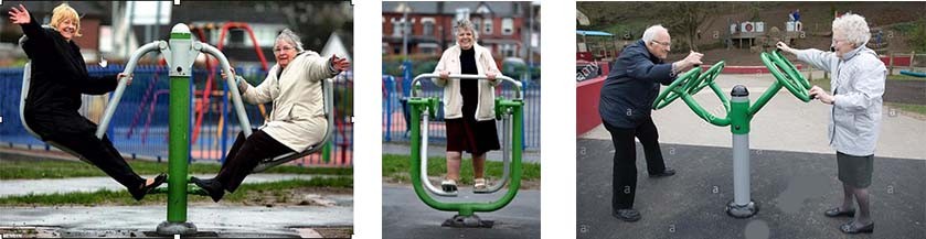 A kültéri fitneszgépek népszerűsége
