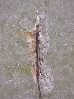 Betonjavítás gyorsan kötő, hatásos anyagokkal