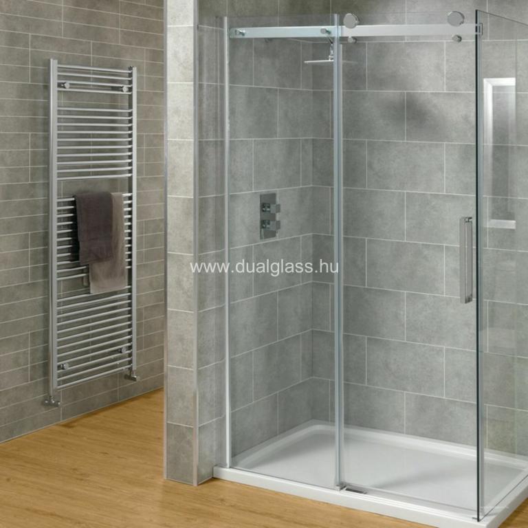 Tolóajtós zuhanykabin, a helytakarékos megoldás!