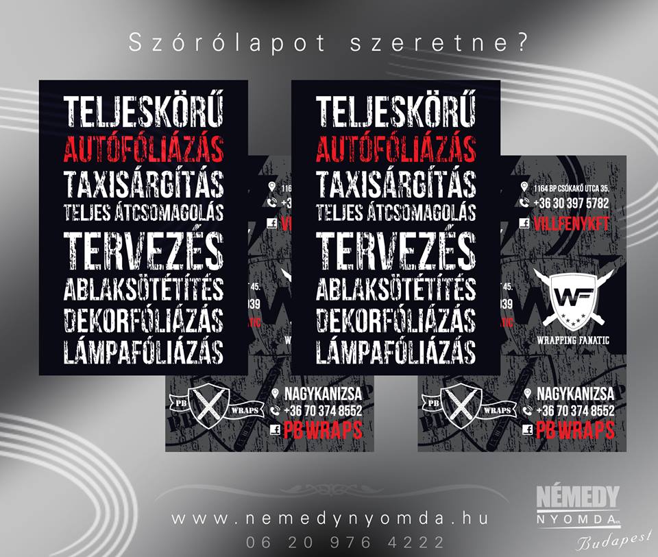 Tapasztalt nyomda profi szolgáltatásokkal