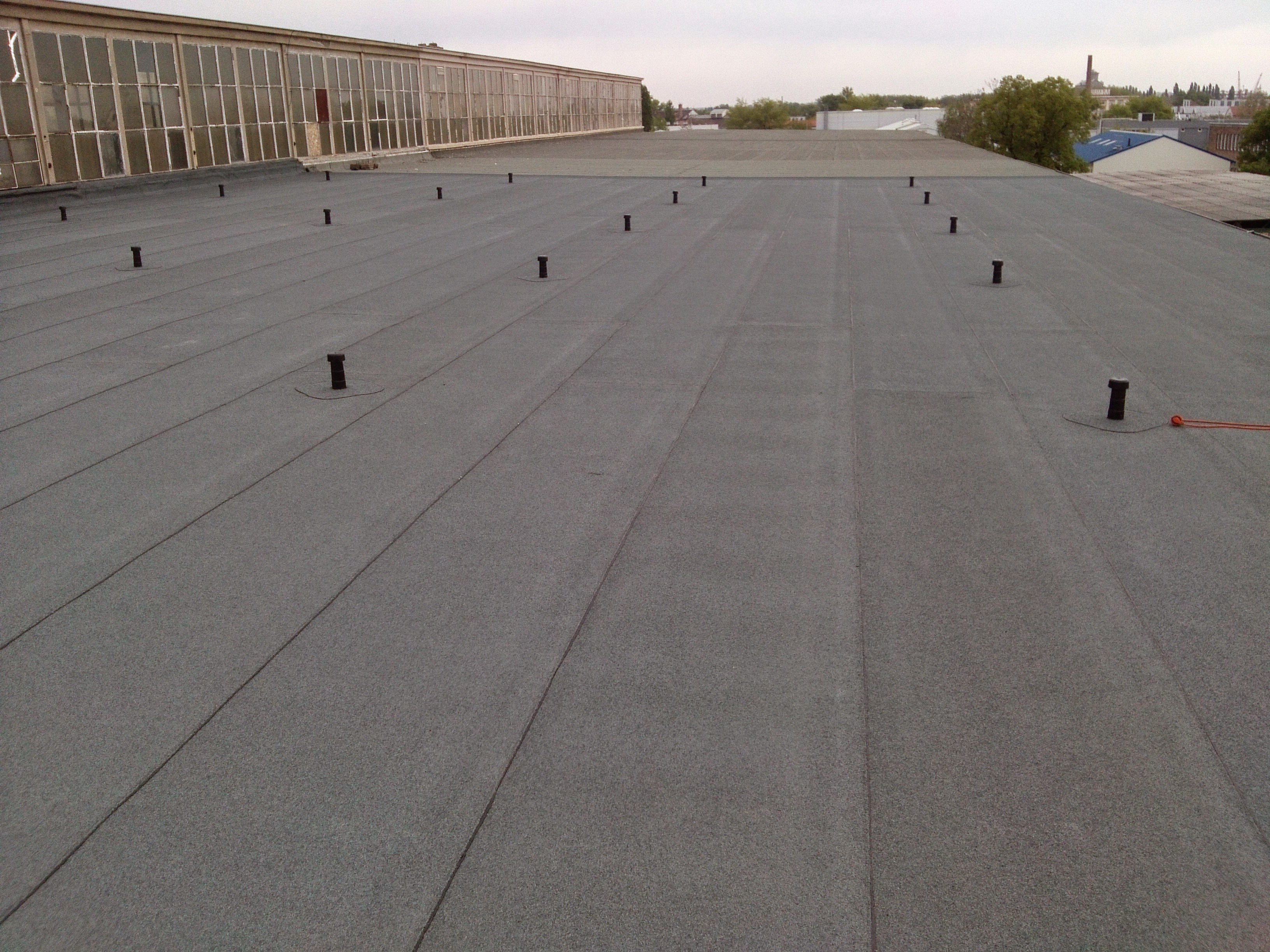 Gyorsan és hatékonyan elkészített tető vízszigetelés