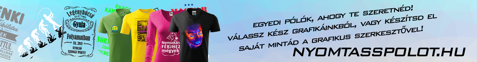 Tervezd meg saját pólódat!